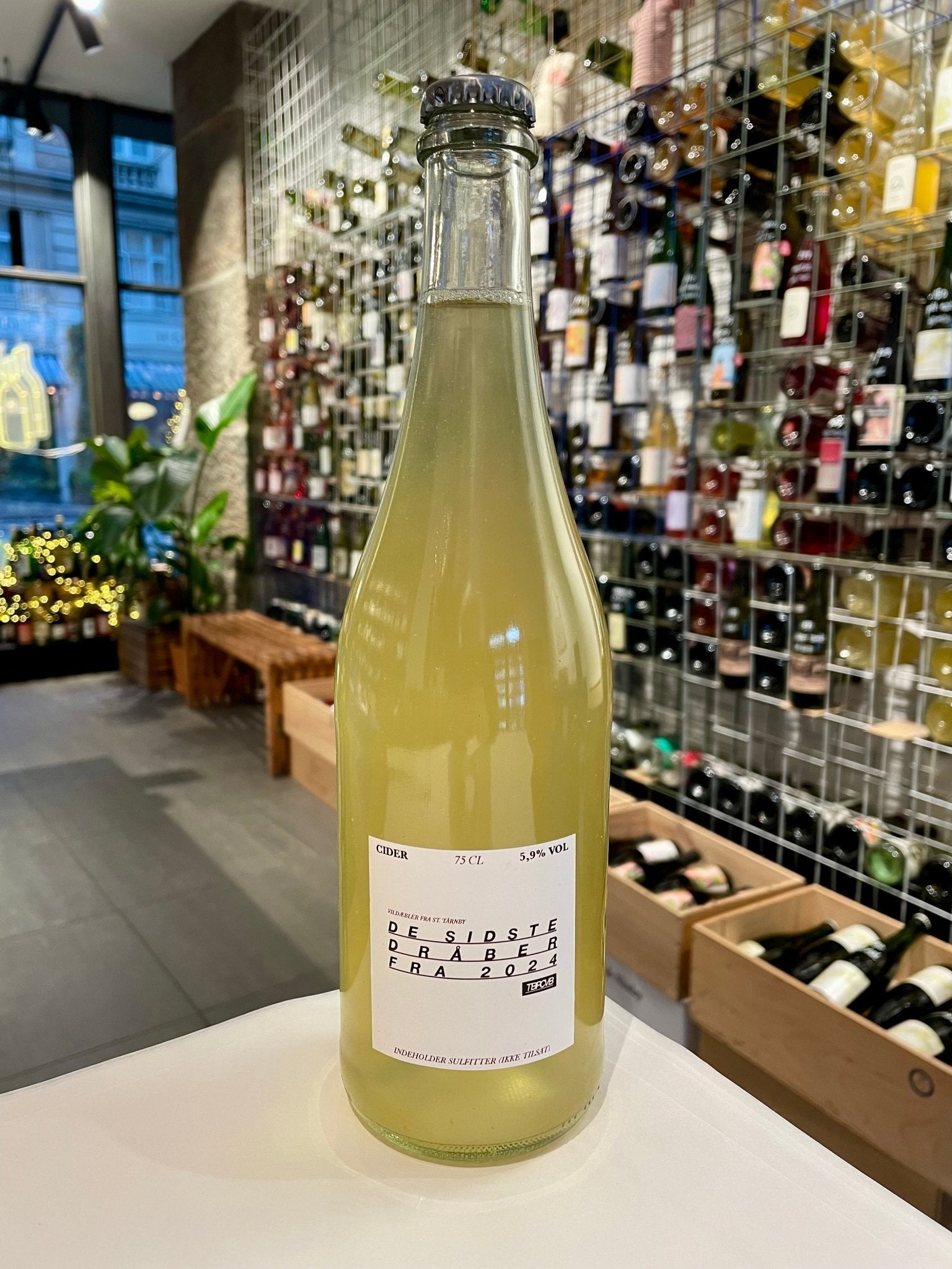 De sidste dråber fra 2024 - dansk naturlig cider - budovin.dk