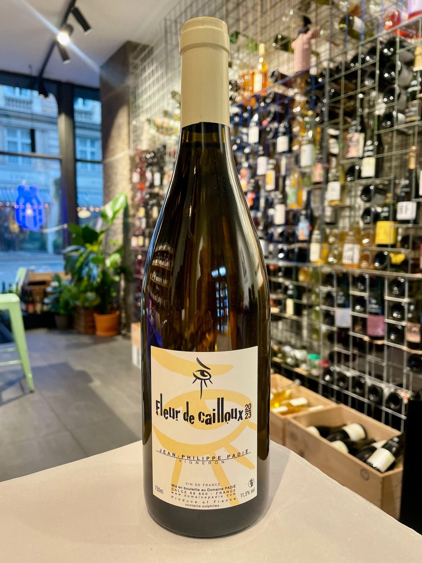 Fleur de Cailloux 2023 - floral og mineralsk hvidvin - budovin.dk