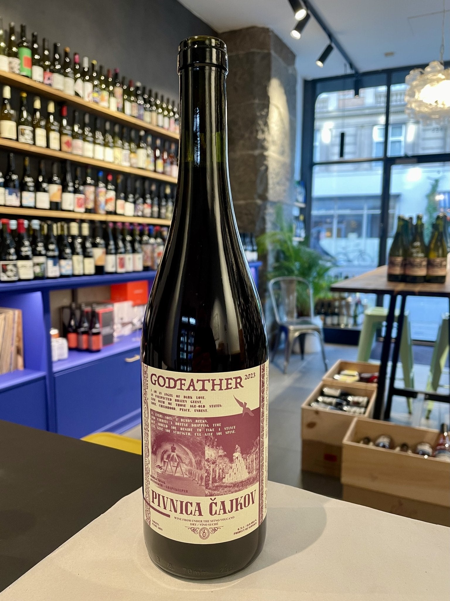 Godfather 2023 - Pinot Gris med skindkontakt - budovin.dk