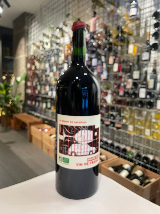 Le Départ en Vacances Rouge 2023 Roussillon - magnum 1,5L - budovin.dk