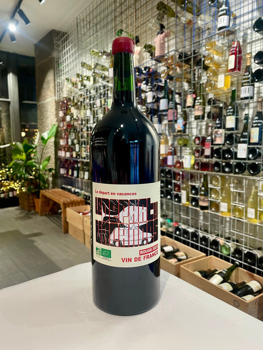 Le Départ en Vacances Rouge 2023 Roussillon - magnum 1,5L - budovin.dk