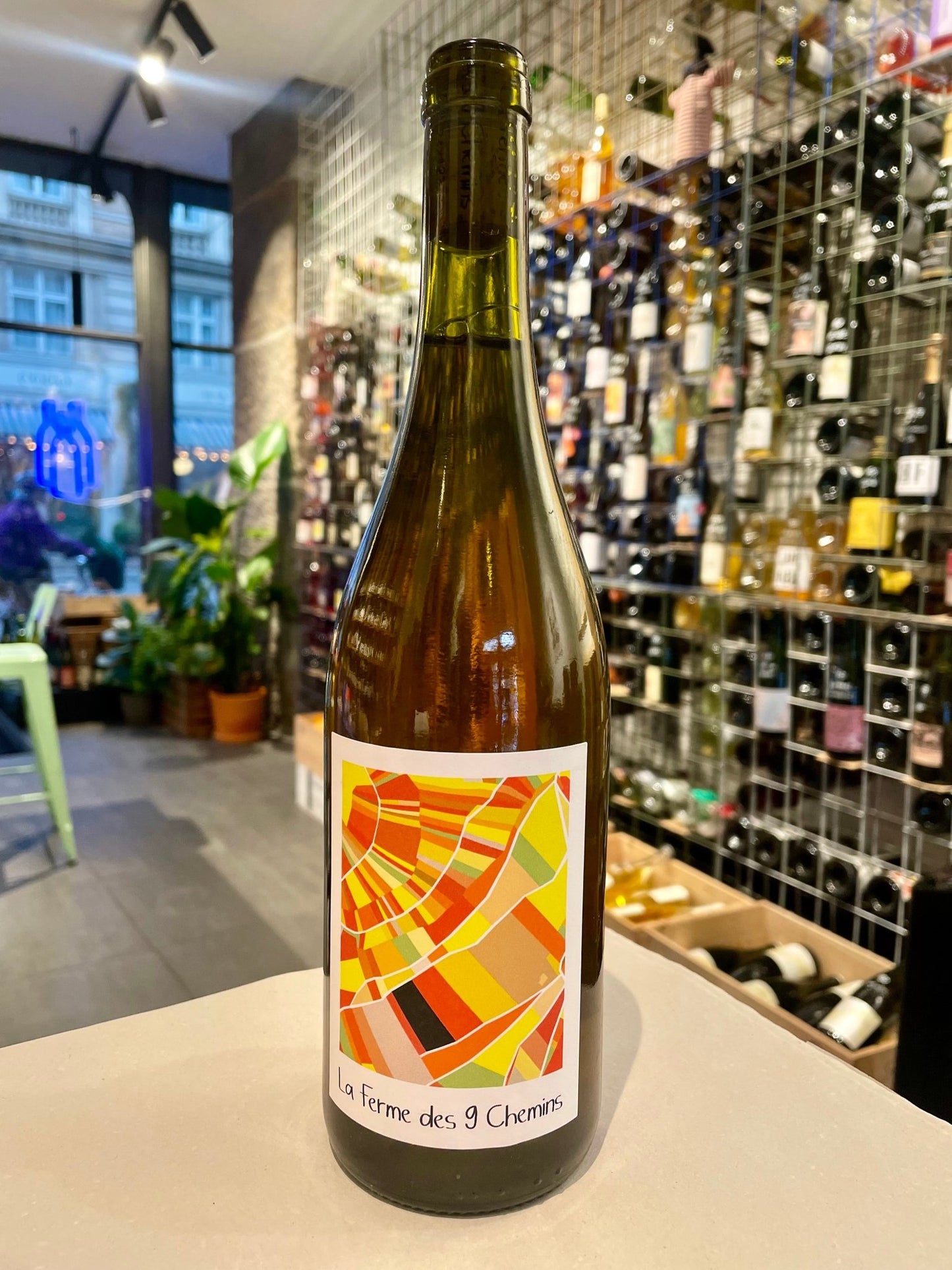 Les Terrasses Blanc 2023 - orange vin på traditionel drue - budovin.dk