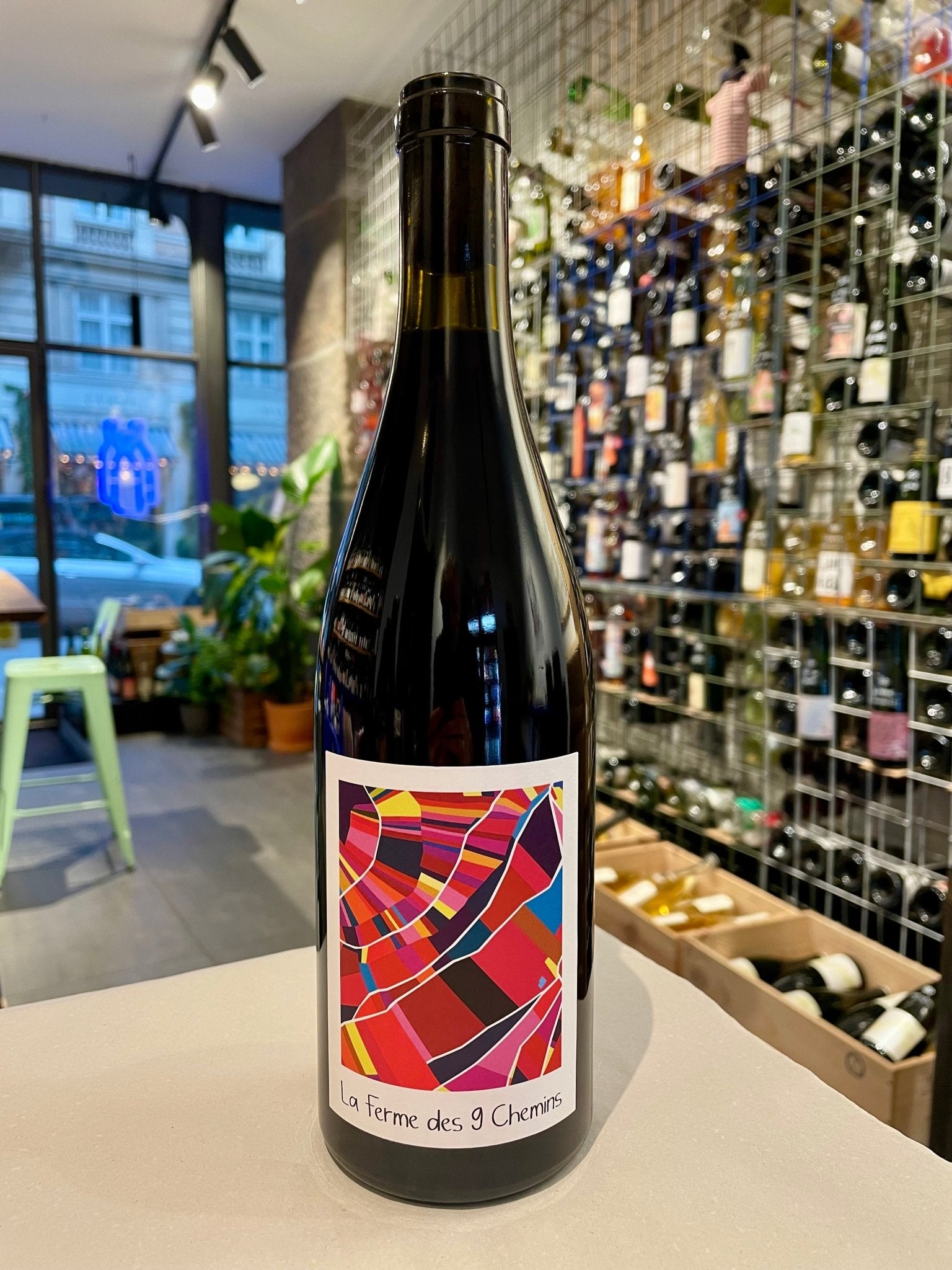 Les Terrasses Rouge 2023 - saftig og let Pinot Noir fra Alsace - budovin.dk