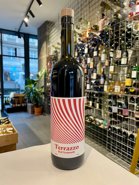 Terrazzo - dansk rød økologisk vermouth - budovin.dk